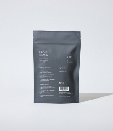 Classic Black iced tea pouch detail – Art of Tea