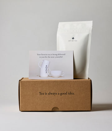 Tea subscription box with loose leaf tea tins – Art of Tea