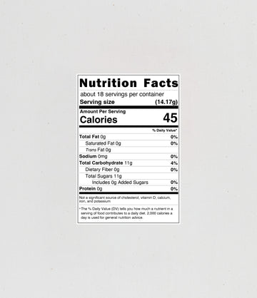 Mānuka honey nutrition chart – Art of Tea