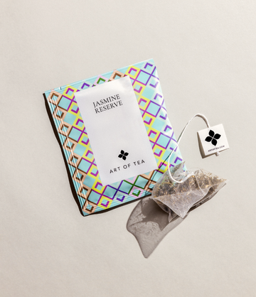 Jasmine Reserve single eco pyramid teabag sachet – Art of Tea