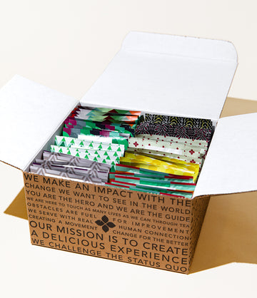 50 count sachet bulk box open – Art of Tea