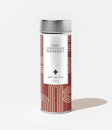 Dark Chocolate Peppermint tea retail tin – Art of Tea